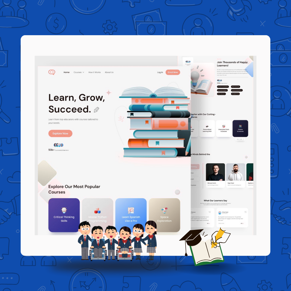 Interactive School Website
